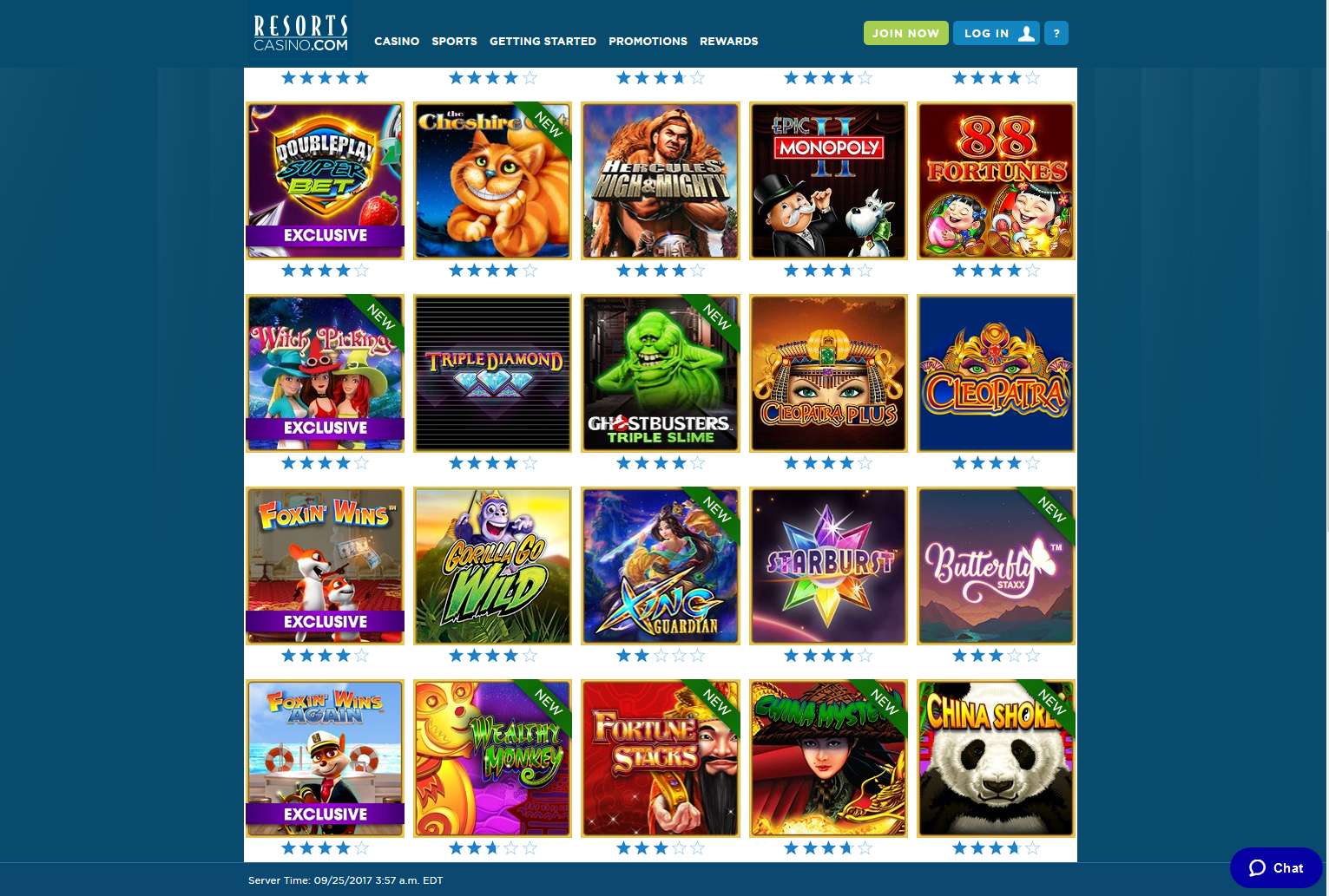 ocean resorts online casino